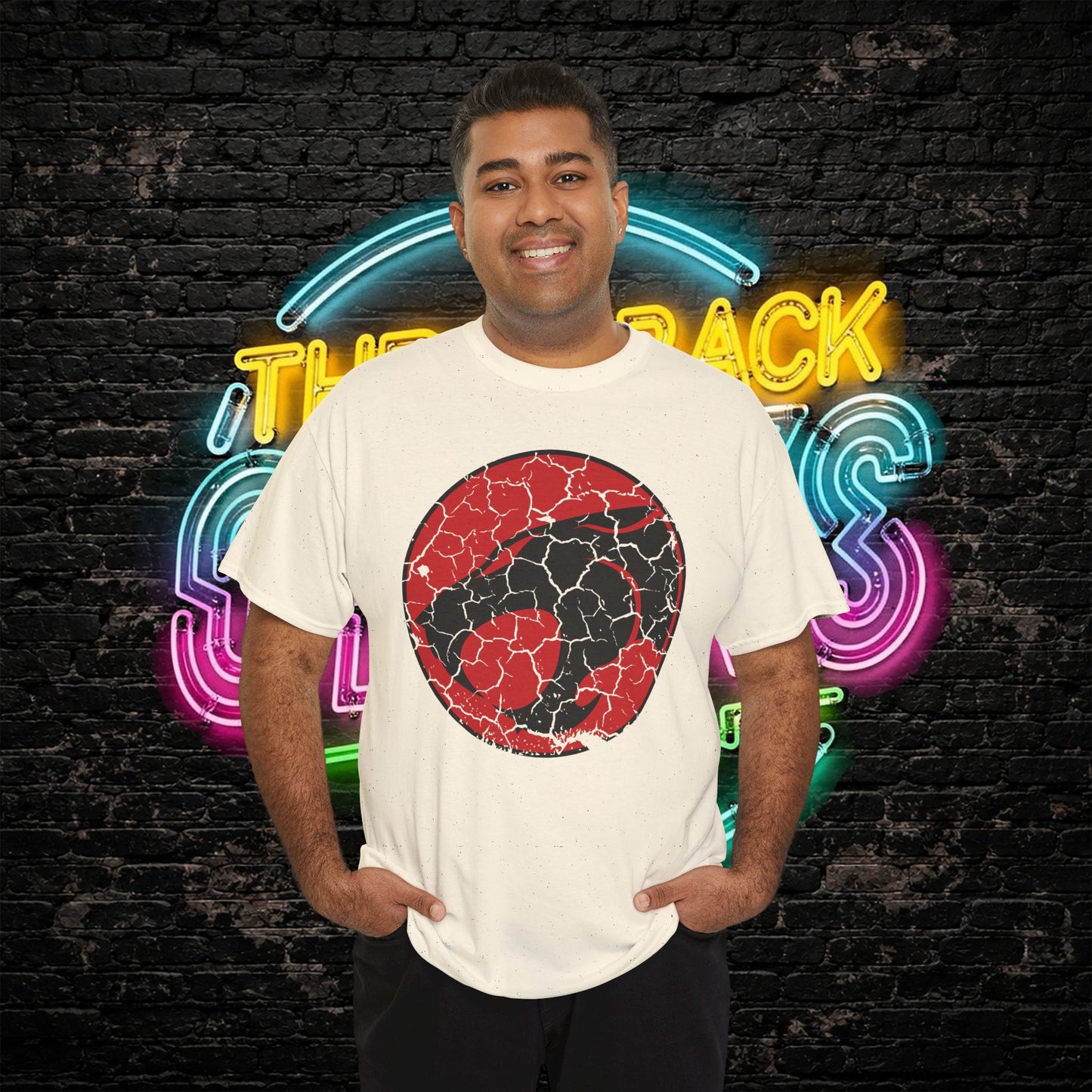 Distressed Vintage ThunderCats T-Shirt | Retro 80s Cartoon Tee | Unisex Heavy Cotton Shirt | Gift for 80s Fans