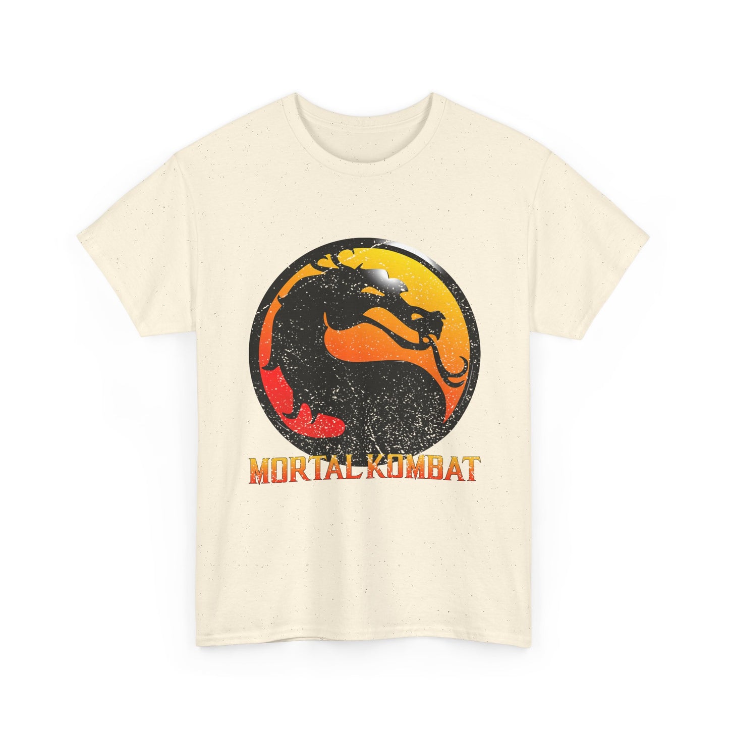 Dragon Emblem Mortal Kombat T Shirt | Retro Arcade Fighter Tee | 90s Video Game Graphic Shirt