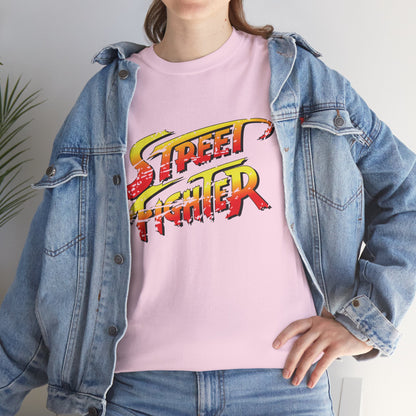 Street Fighter Inspired T-Shirt | Retro Arcade Fighter Graphic Tee | 80s 90s Video Game Shirt for Gamers & Fighting Game Fans