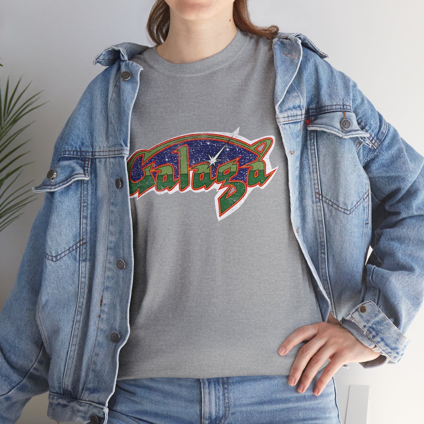 Galaga Game T-Shirt | Retro Arcade Gamer Tee | Classic Space Shooter Shirt