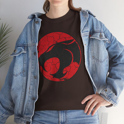 Distressed Vintage ThunderCats T-Shirt | Retro 80s Cartoon Tee | Unisex Heavy Cotton Shirt | Gift for 80s Fans