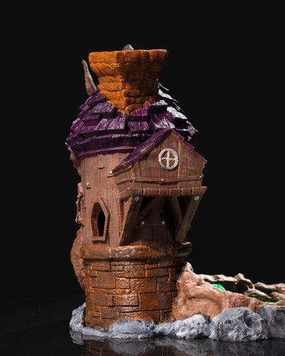 Wizard Dice Tower – Roll for Initiative in Mystical Style!