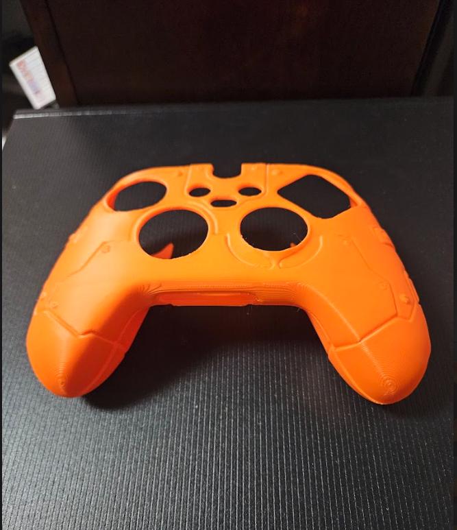 Mecha 3D Printed Controller Cover: Customizable Gaming Accessory