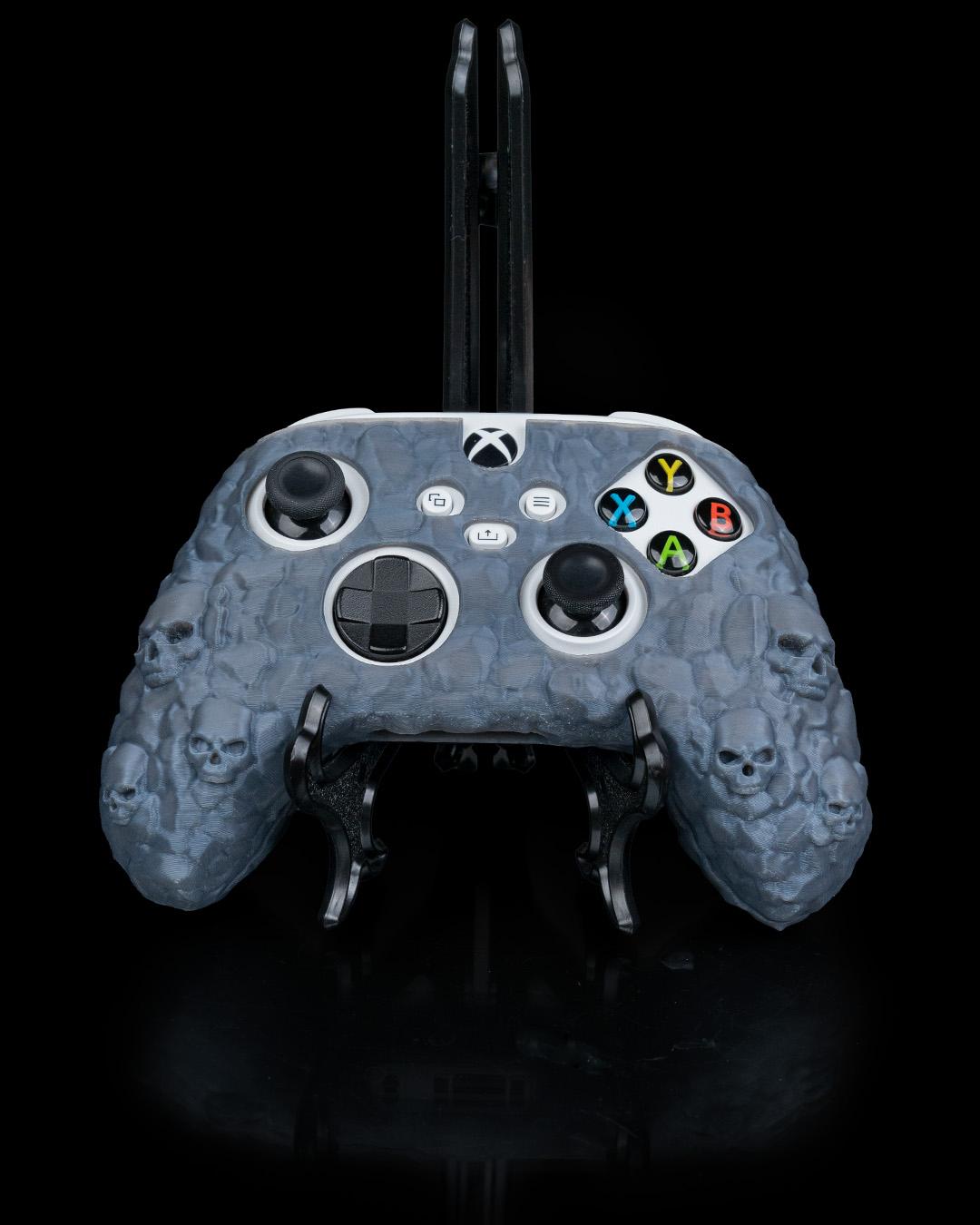 Skulls 3D Printed Controller Cover | Customizable Gaming Accessory for Xbox/Playstation Controllers