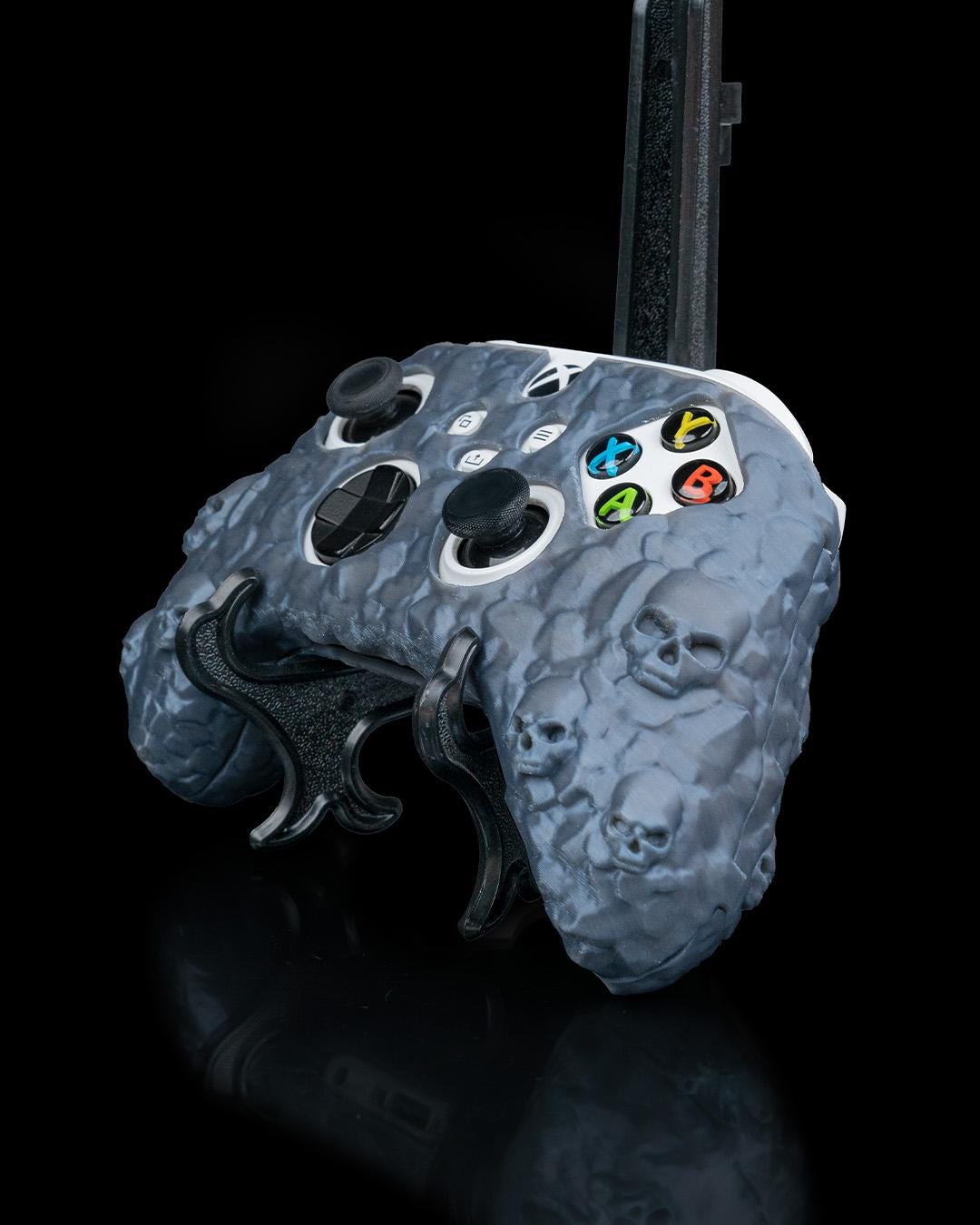 Skulls 3D Printed Controller Cover | Customizable Gaming Accessory for Xbox/Playstation Controllers