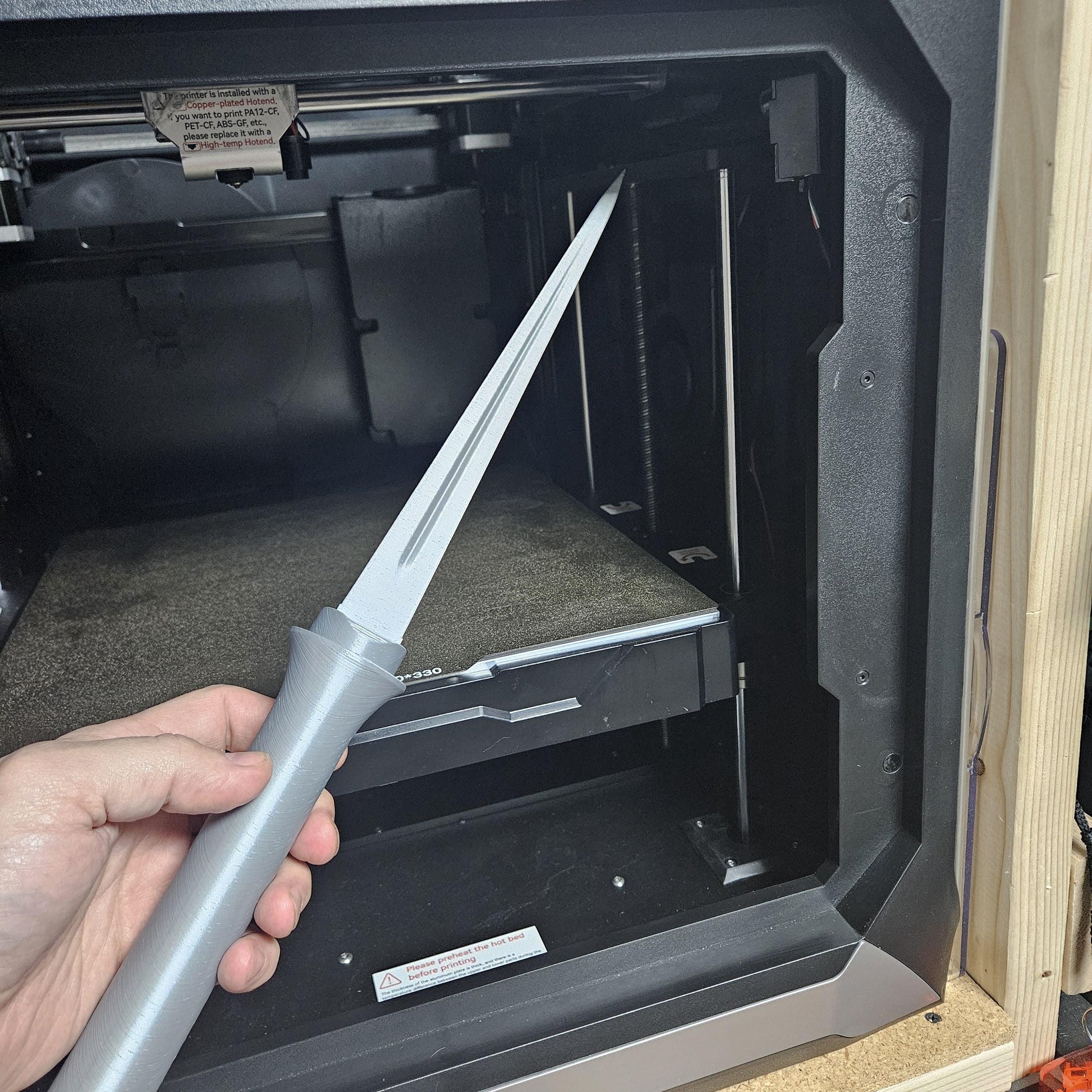 Supernatural Angel Blade Prop Replica (Unfinished)