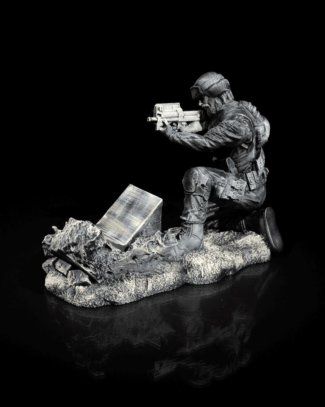 Barricade Controller Stand for Xbox & PS5 – Single or Dual Holder | 3D Printed Gaming Desk Organizer | Perfect Gift for Gamers