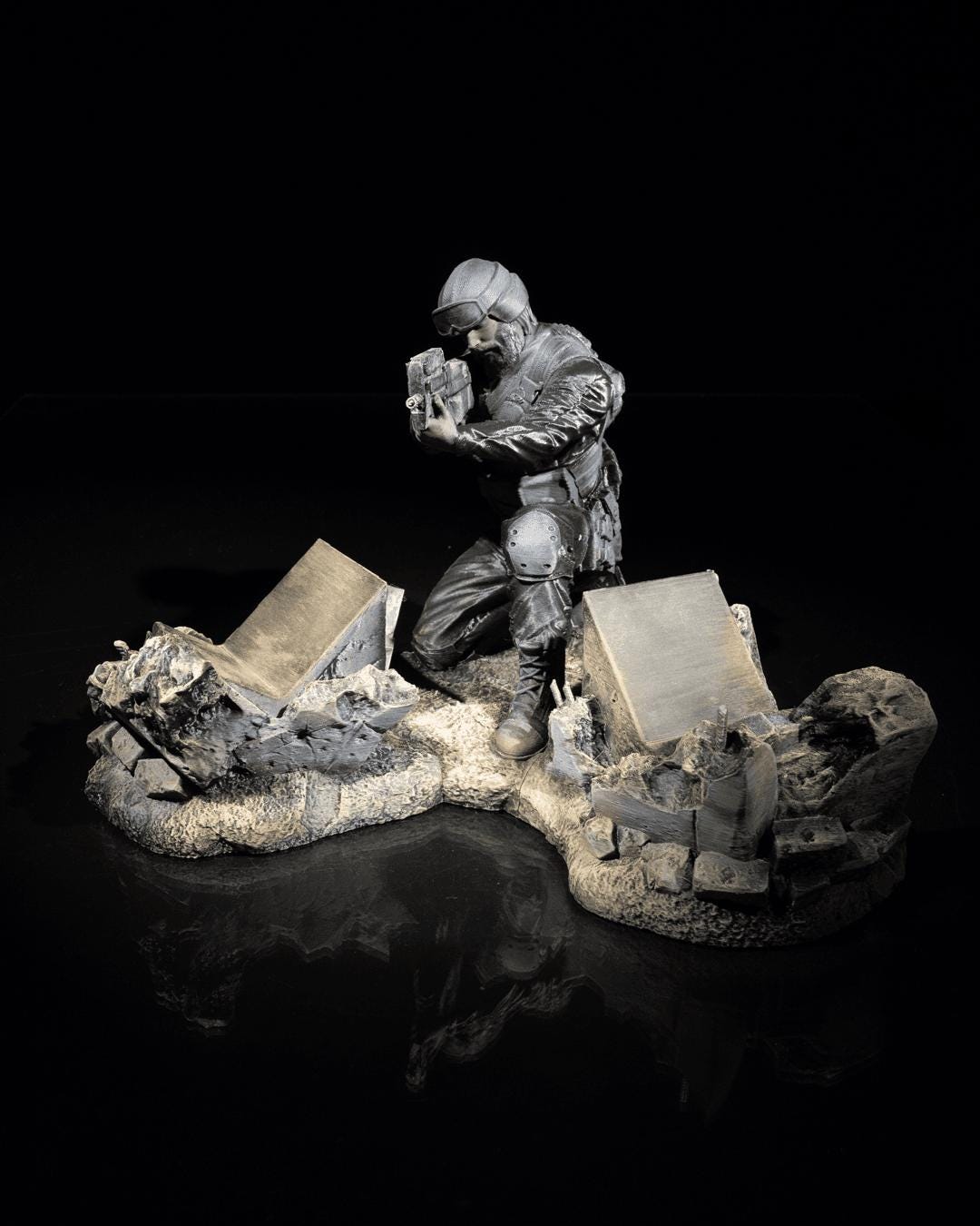 Barricade Controller Stand for Xbox & PS5 – Single or Dual Holder | 3D Printed Gaming Desk Organizer | Perfect Gift for Gamers