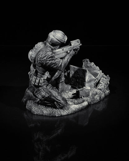 Barricade Controller Stand for Xbox & PS5 – Single or Dual Holder | 3D Printed Gaming Desk Organizer | Perfect Gift for Gamers