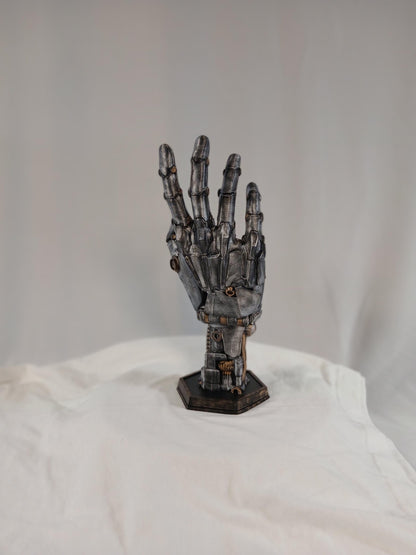 3D Printed Robot Hand Controller Holder: Sci-Fi Gamer Desk Display