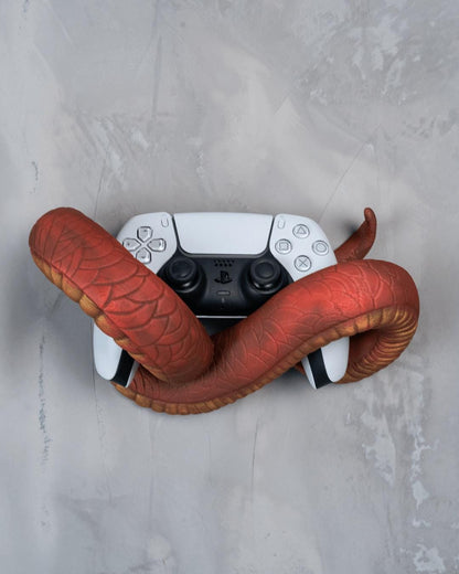 Silent Slither Anaconda Wall Controller & Headset Holder | Snake Gaming Wall Mount