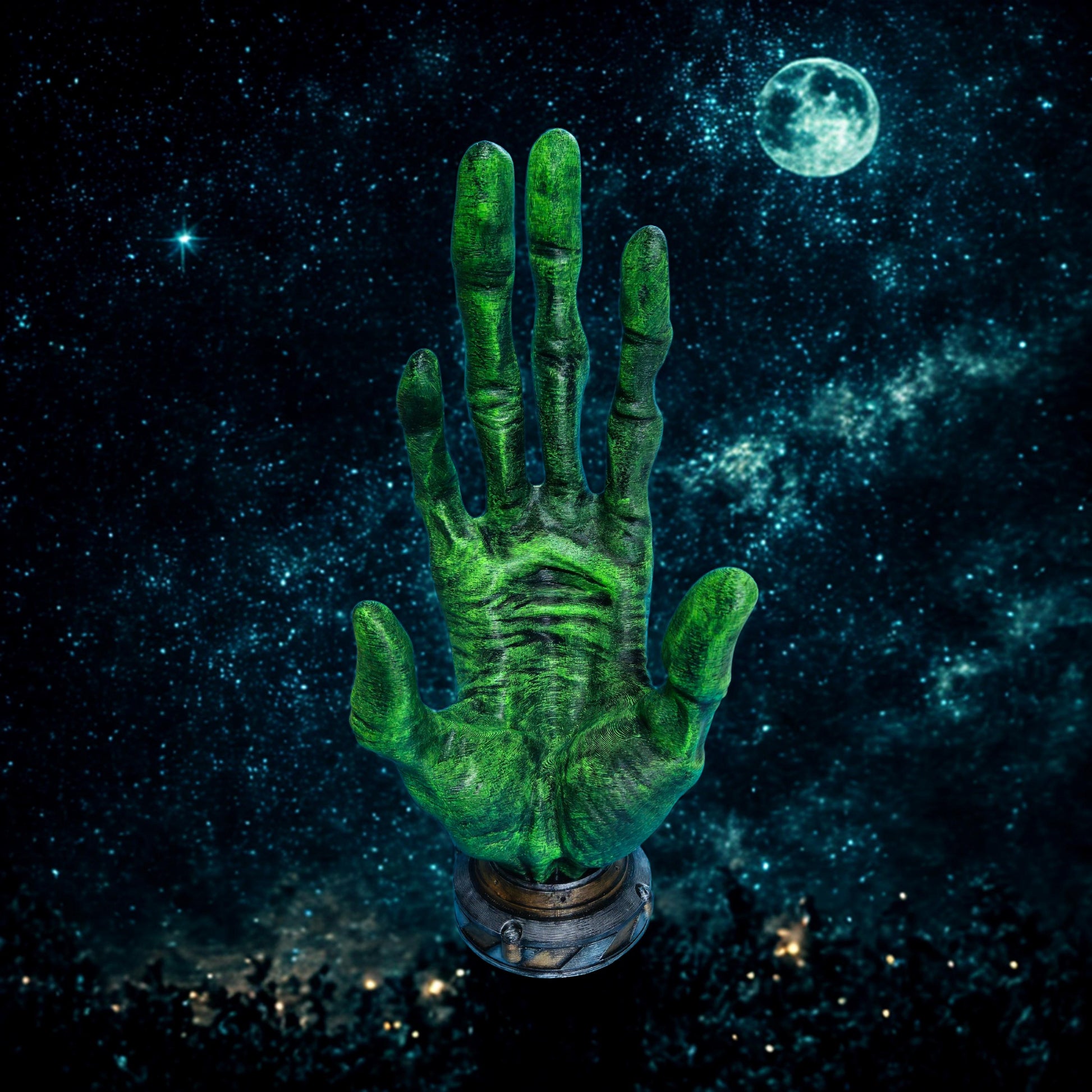 Alien Hand Controller Holder: 3D Printed Sci-Fi Gaming Stand