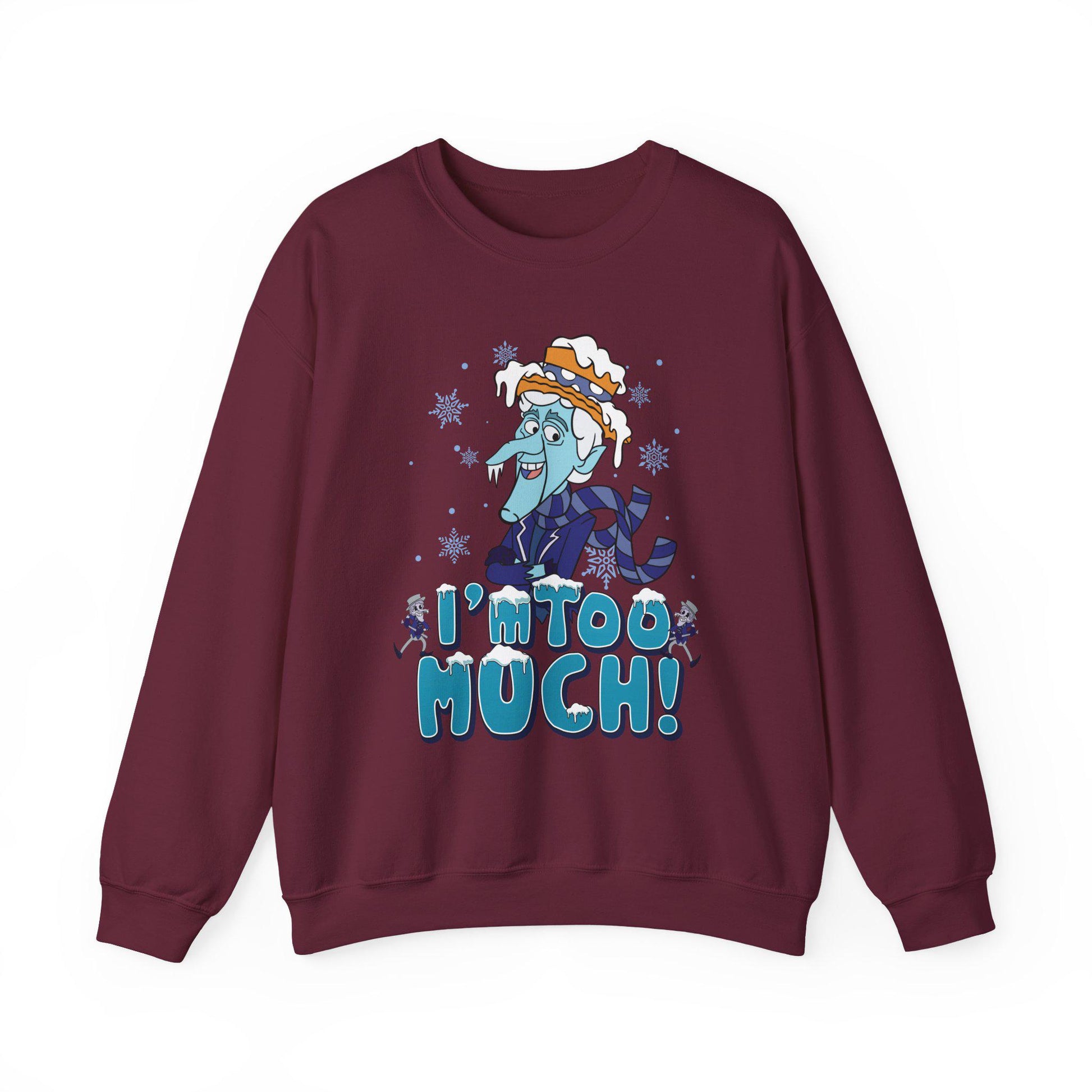Snow Miser Sweatshirt | Retro Christmas Movie Fan Art