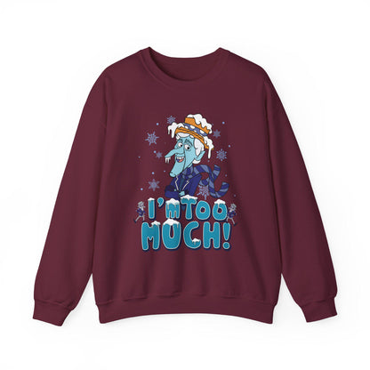 Snow Miser Sweatshirt | Retro Christmas Movie Fan Art
