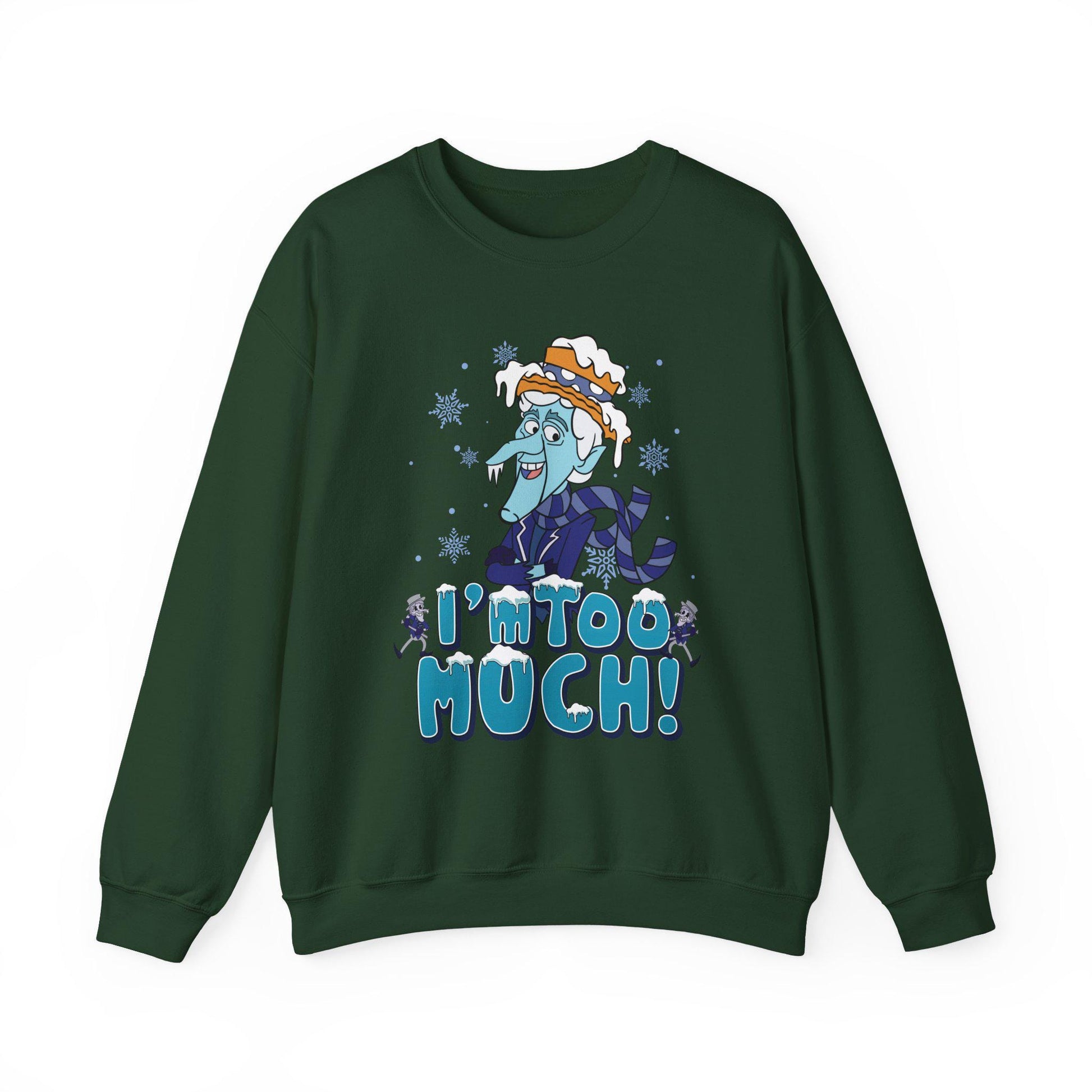 Snow Miser Sweatshirt | Retro Christmas Movie Fan Art
