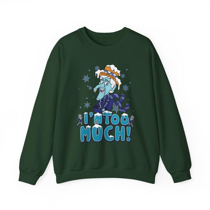 Snow Miser Sweatshirt | Retro Christmas Movie Fan Art