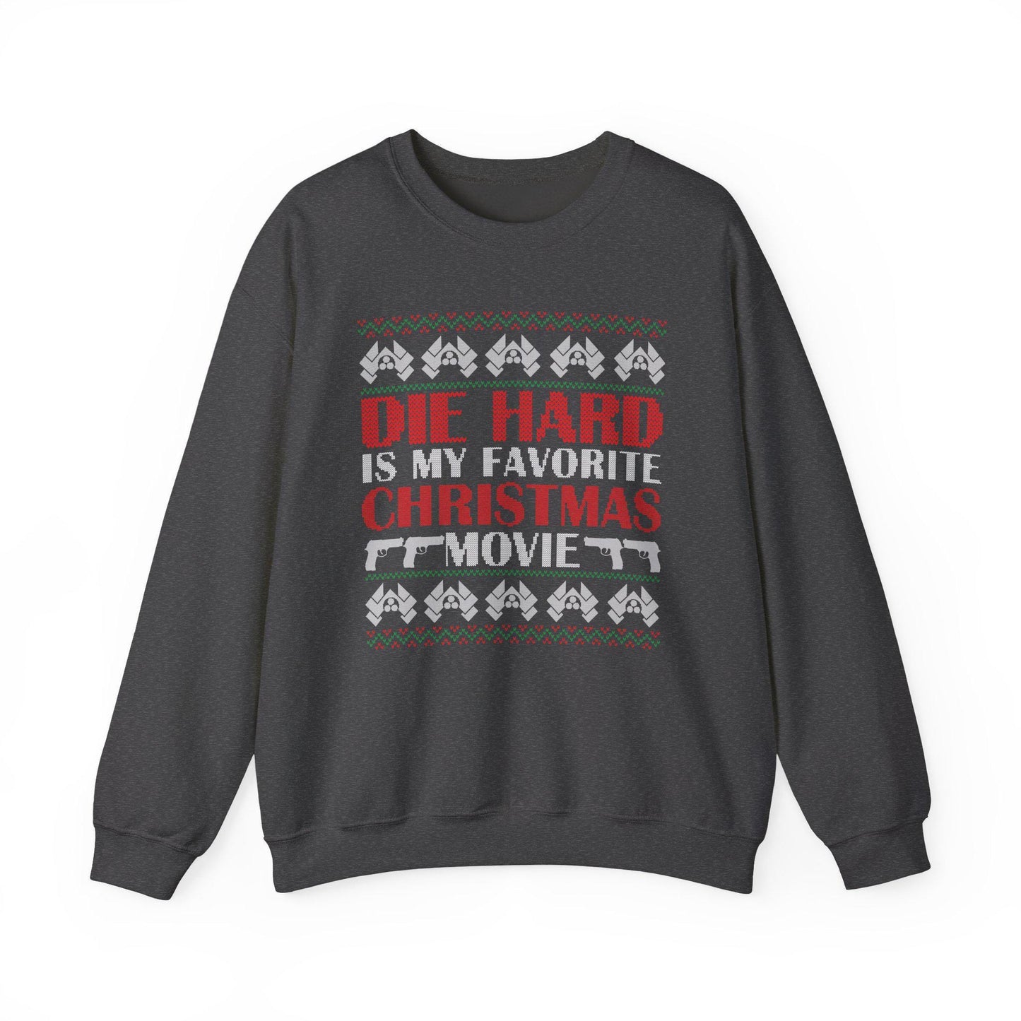 Die Hard Christmas Movie Sweatshirt | Funny Ugly Sweater Crewneck