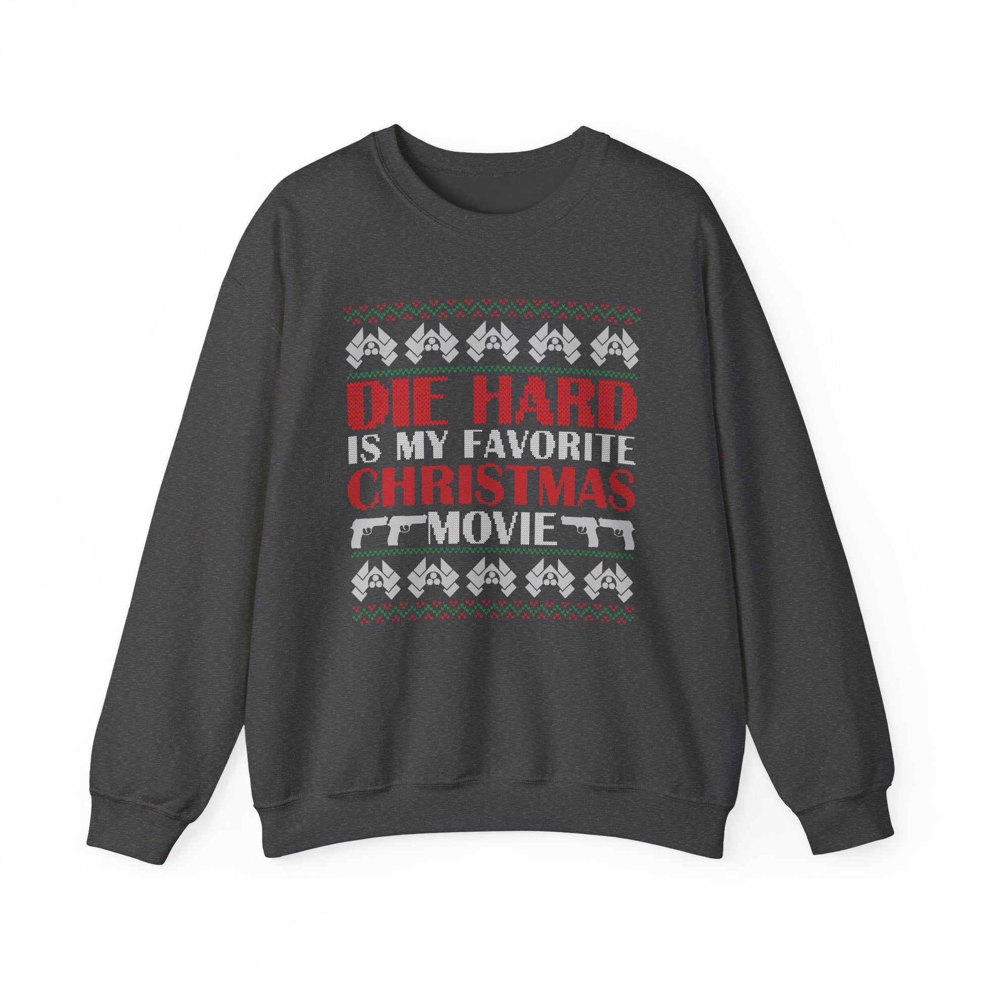 Die Hard Christmas Movie Sweatshirt | Funny Ugly Sweater Crewneck