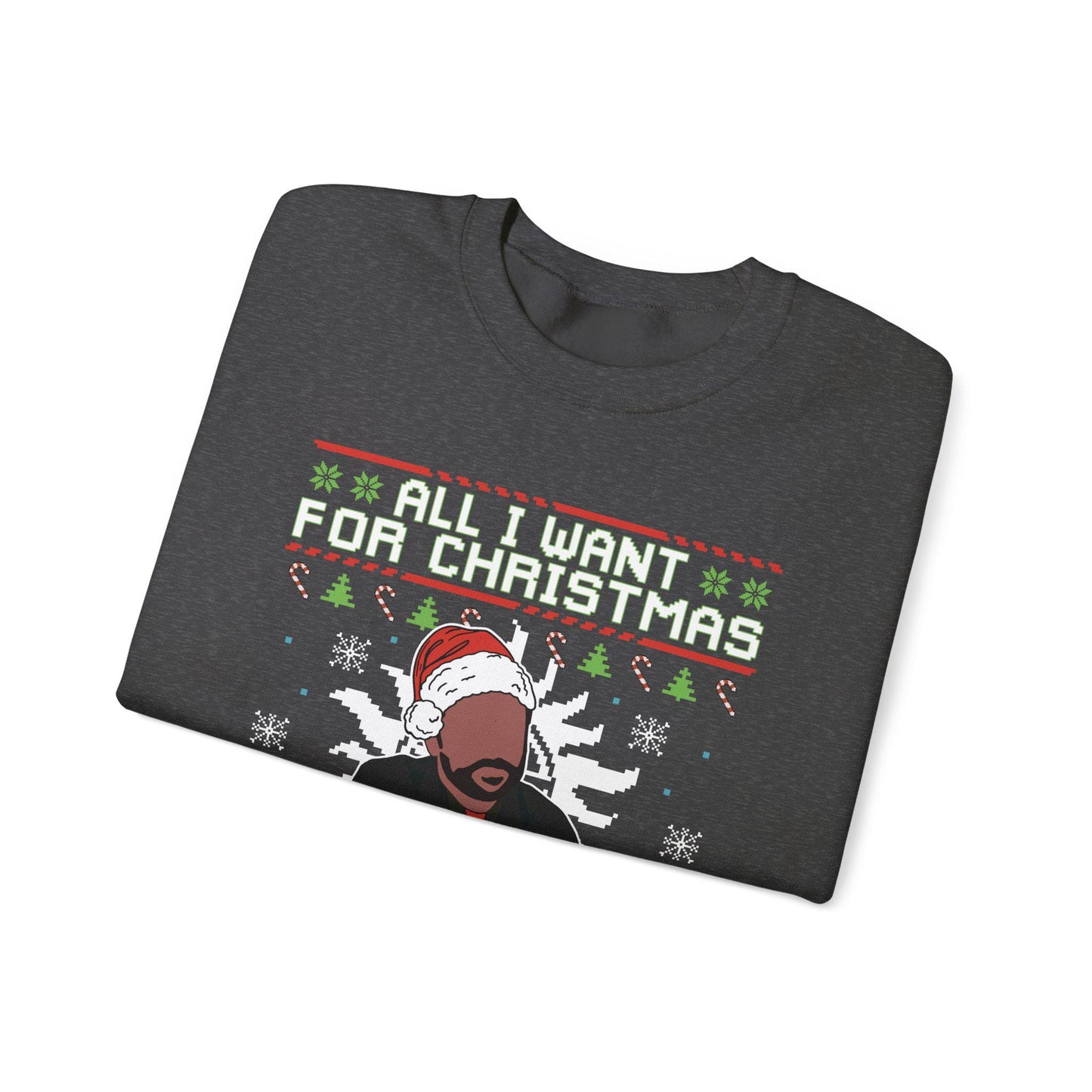 Crowley Christmas Sweatshirt | Supernatural Inspired Ugly Sweater