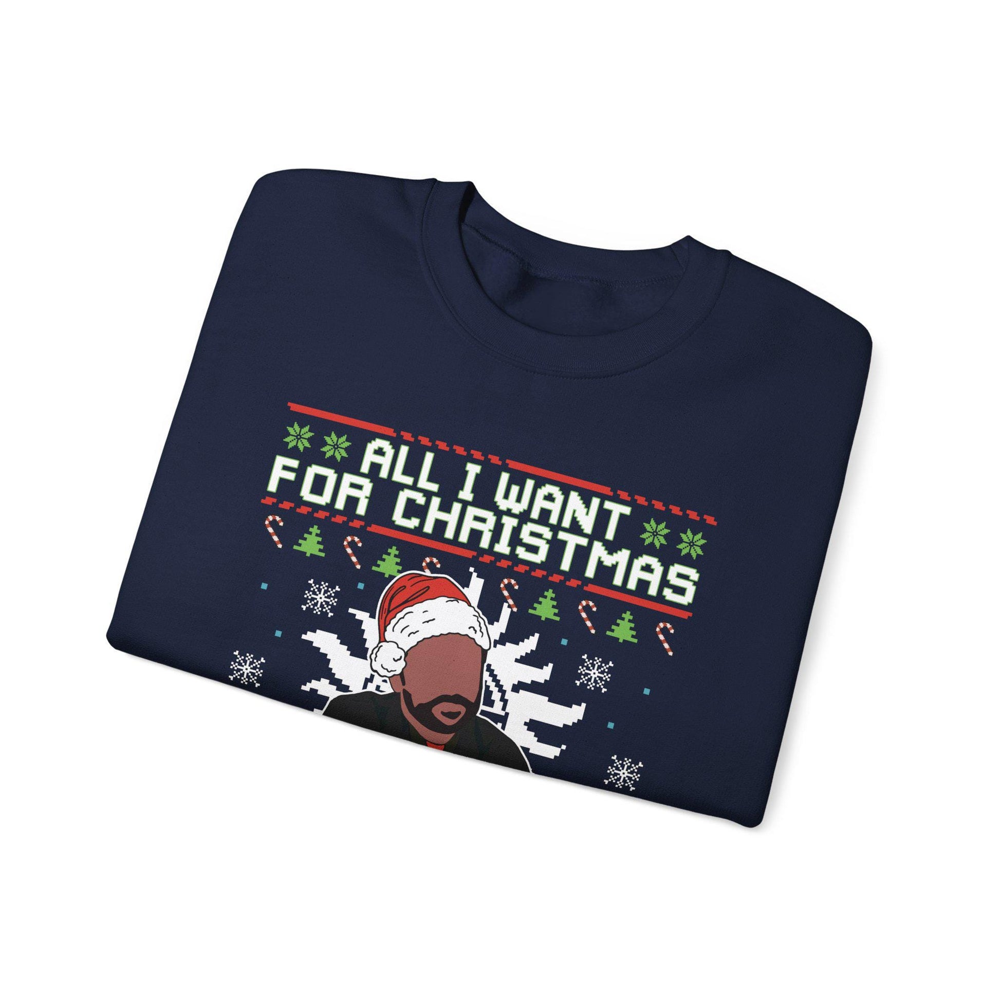 Crowley Christmas Sweatshirt | Supernatural Inspired Ugly Sweater