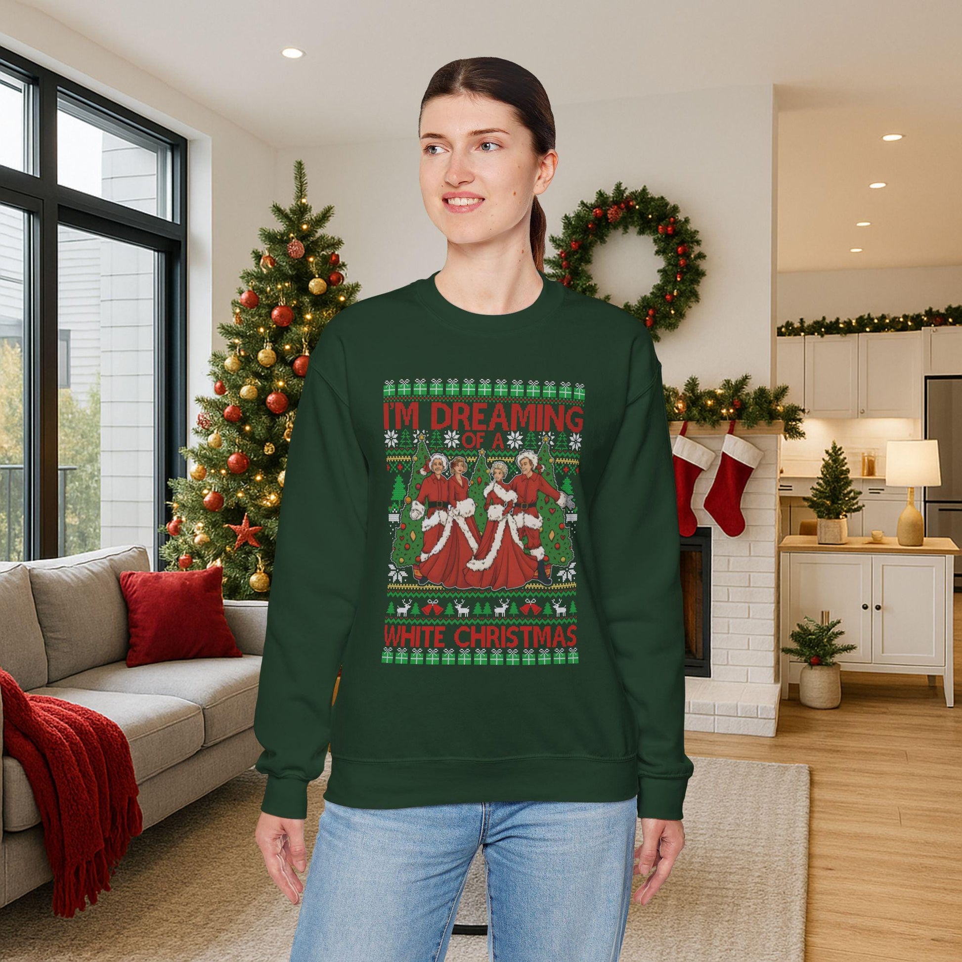 White Christmas Movie Sweatshirt | Vintage Holiday Musical Crewneck
