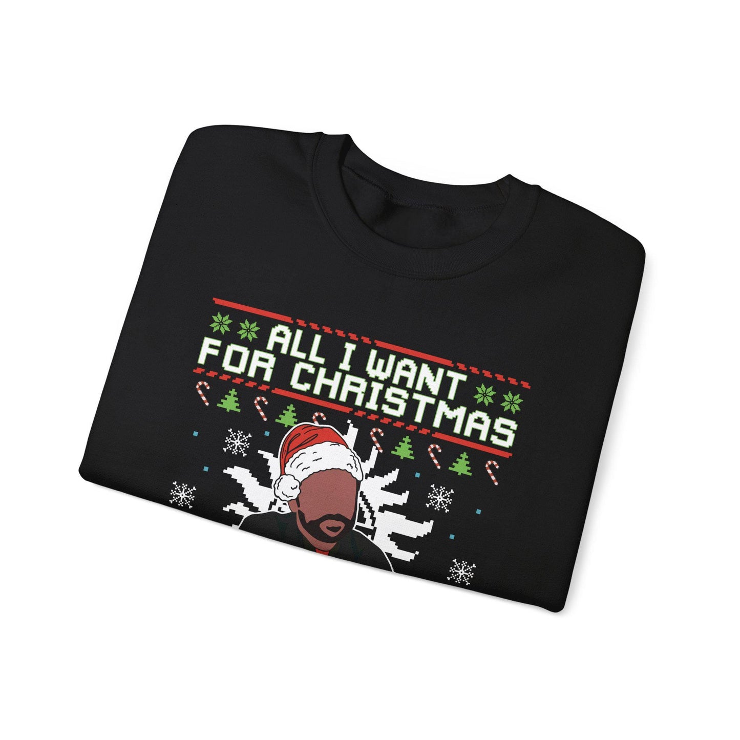 Crowley Christmas Sweatshirt | Supernatural Inspired Ugly Sweater