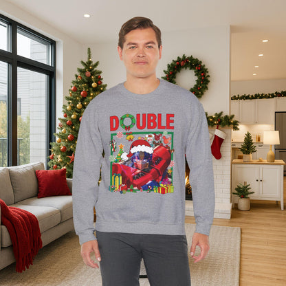 Double Optimus Prime Inspired Christmas Sweatshirt | Transformers Hero Holiday Sweater