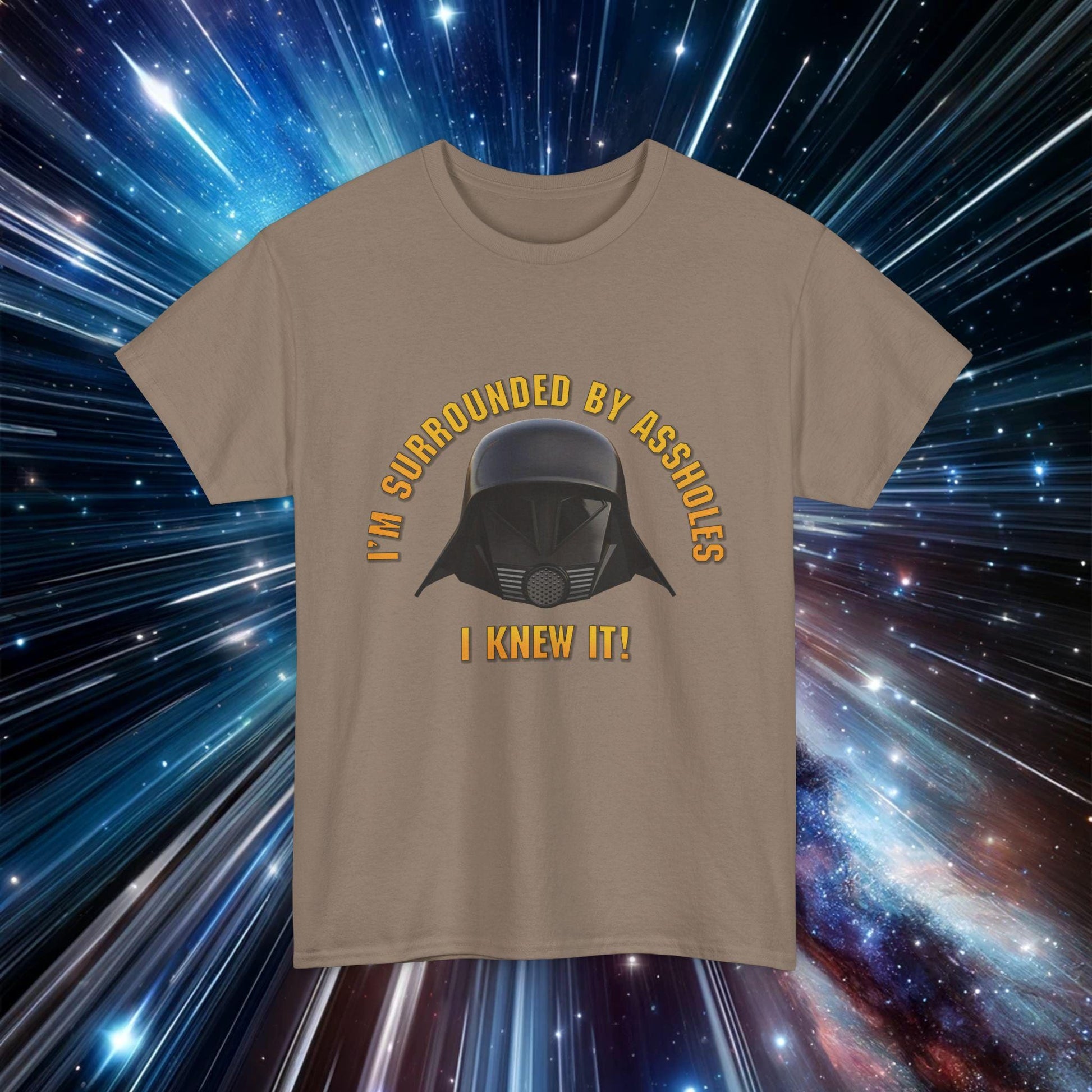 Surrounded by A-Holes Shirt | Spaceballs Parody T Shirt | Cult Classic Sci Fi Comedy Tee