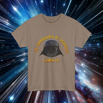 Surrounded by A-Holes Shirt | Spaceballs Parody T Shirt | Cult Classic Sci Fi Comedy Tee