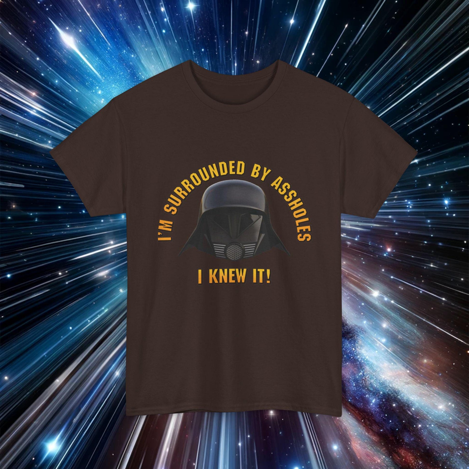 Surrounded by A-Holes Shirt | Spaceballs Parody T Shirt | Cult Classic Sci Fi Comedy Tee