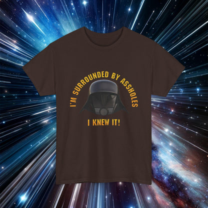 Surrounded by A-Holes Shirt | Spaceballs Parody T Shirt | Cult Classic Sci Fi Comedy Tee