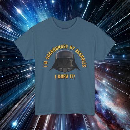 Surrounded by A-Holes Shirt | Spaceballs Parody T Shirt | Cult Classic Sci Fi Comedy Tee
