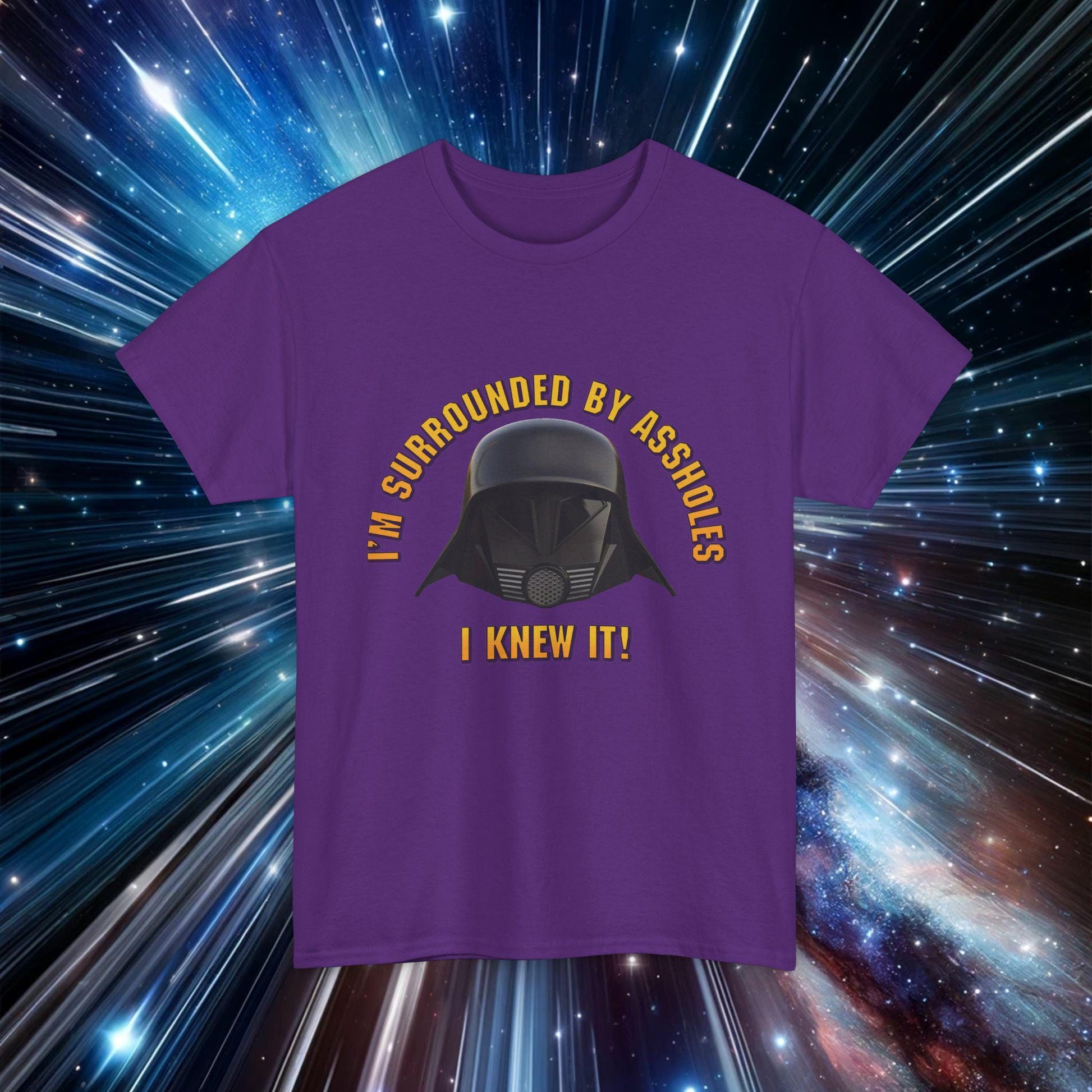 Surrounded by A-Holes Shirt | Spaceballs Parody T Shirt | Cult Classic Sci Fi Comedy Tee
