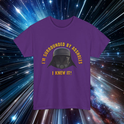Surrounded by A-Holes Shirt | Spaceballs Parody T Shirt | Cult Classic Sci Fi Comedy Tee