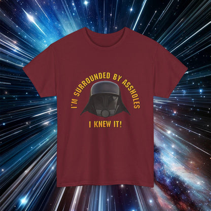 Surrounded by A-Holes Shirt | Spaceballs Parody T Shirt | Cult Classic Sci Fi Comedy Tee