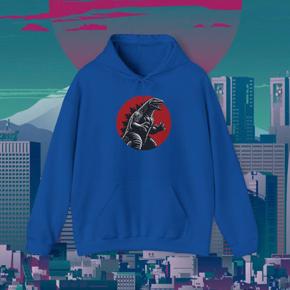 Kaiju Godzilla Hoodie | Japanese Monster Graphic Unisex Hoodie