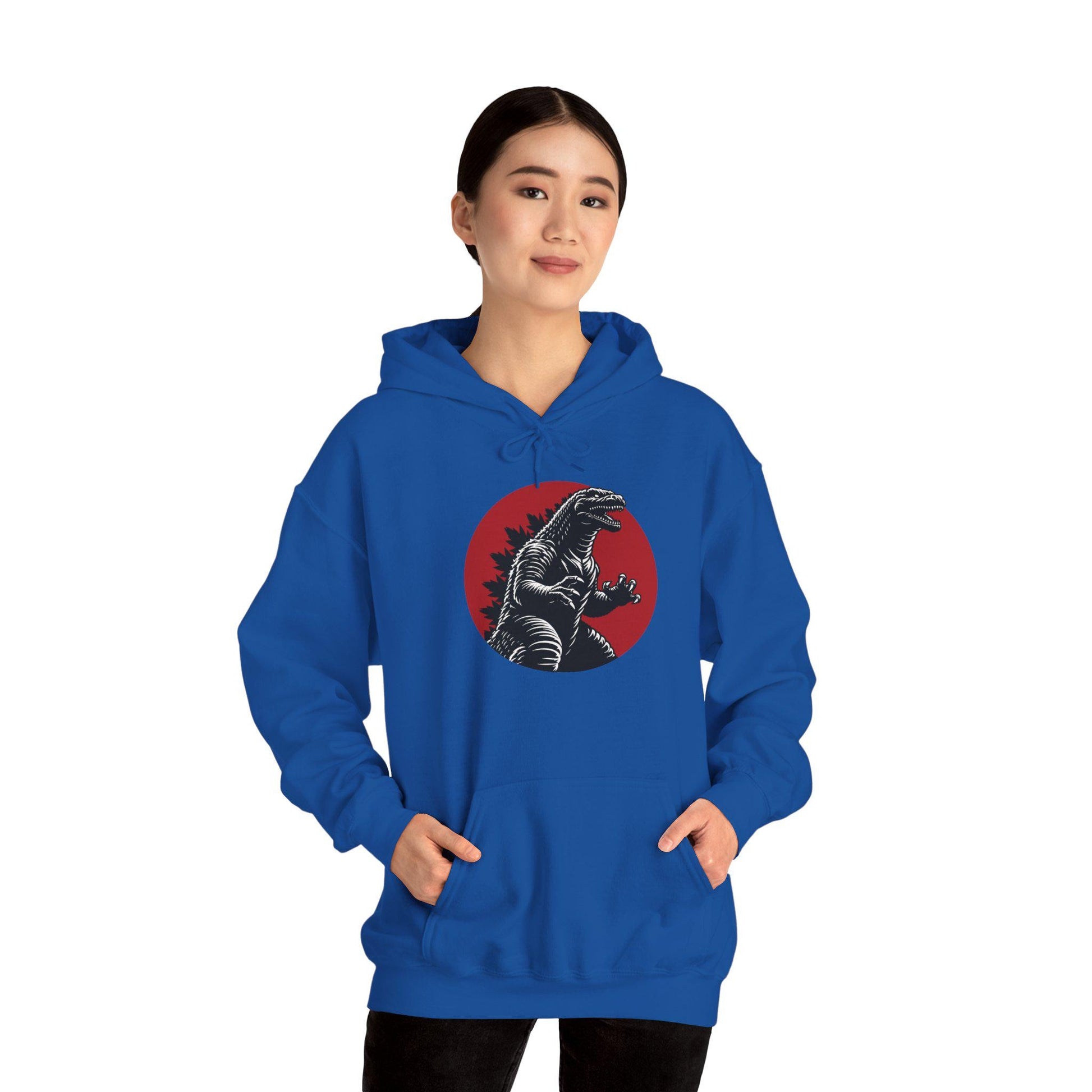 Kaiju Godzilla Hoodie | Japanese Monster Graphic Unisex Hoodie