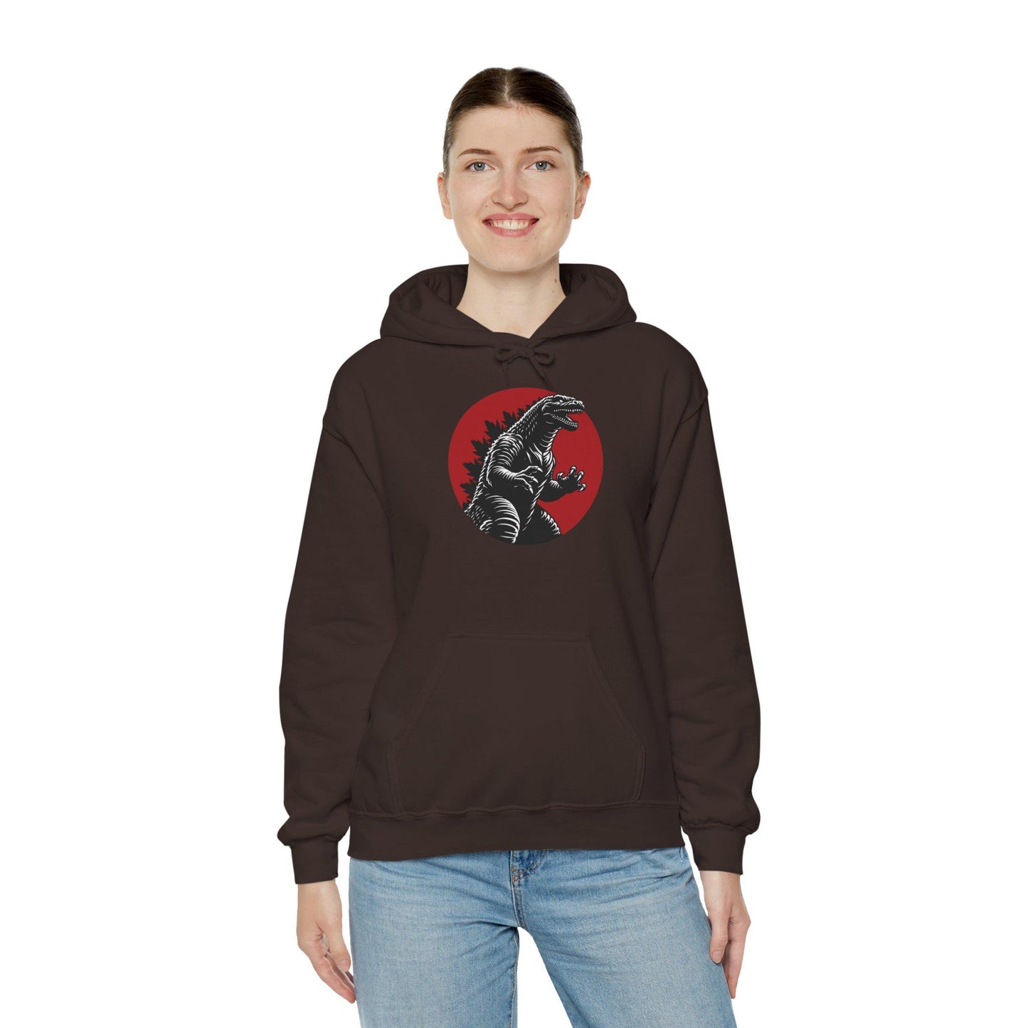 Kaiju Godzilla Hoodie | Japanese Monster Graphic Unisex Hoodie
