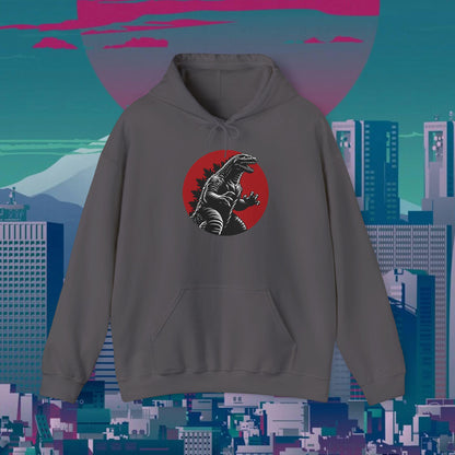 Kaiju Godzilla Hoodie | Japanese Monster Graphic Unisex Hoodie