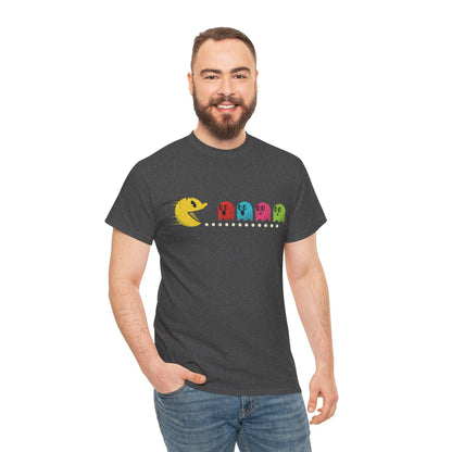 Retro Pac-Man Ghost T-Shirt | Classic Arcade Gamer Tee