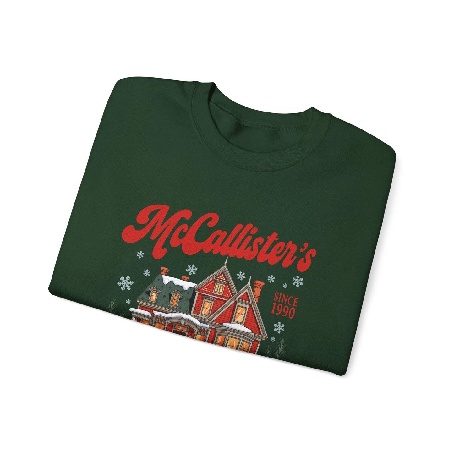 McCallisters Home Security Sweatshirt | Home Alone Inspired Christmas Sweater | Funny 90s Holiday Movie Shirt