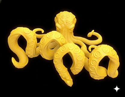 Octopus Headphone & Controller Holder: 3D Printed Gamer Decor