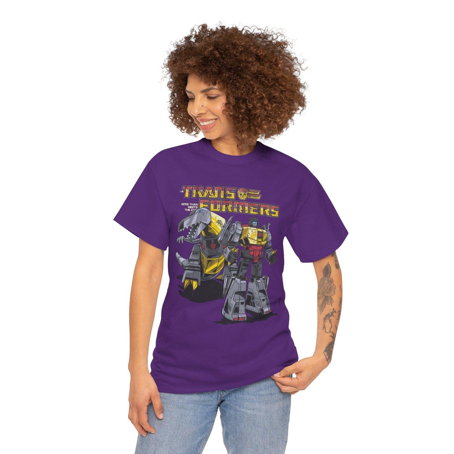 Vintage Transformers Parody T-Shirt | 80s Robot Graphic Tee