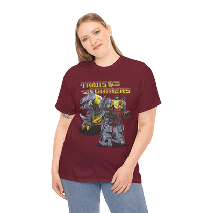 Vintage Transformers Parody T-Shirt | 80s Robot Graphic Tee