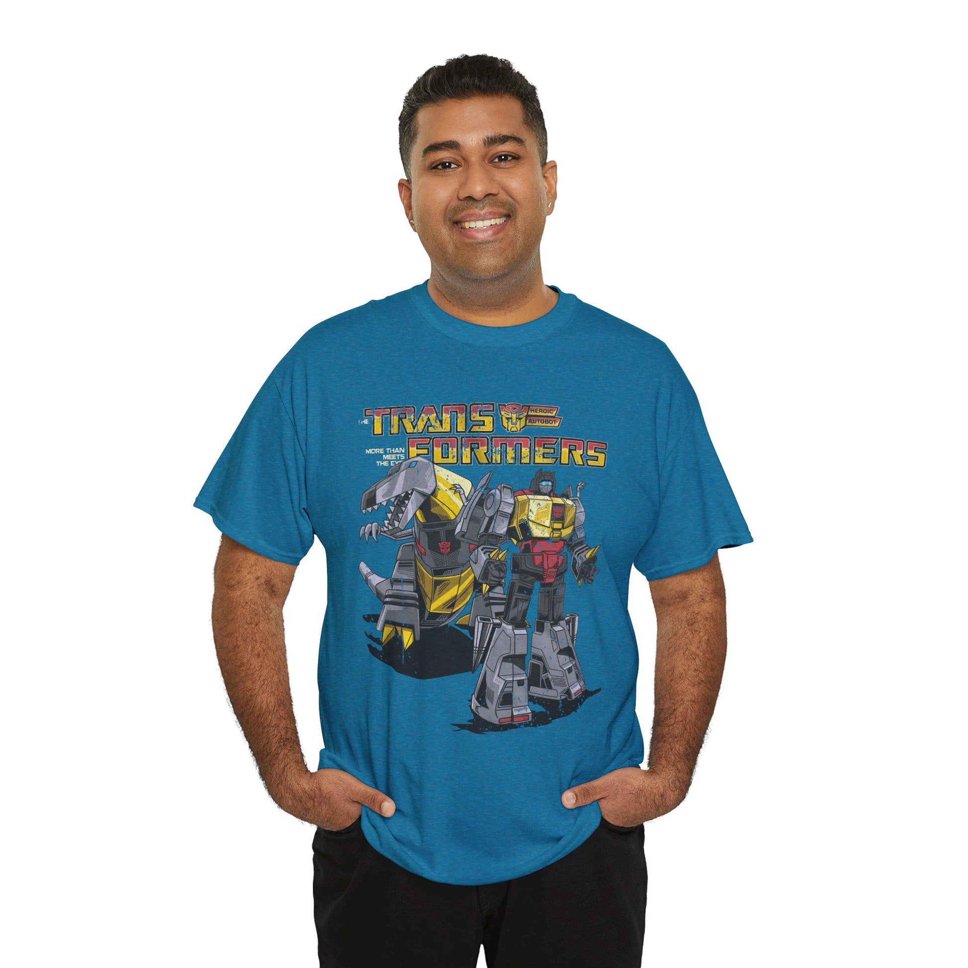 Vintage Transformers Parody T-Shirt | 80s Robot Graphic Tee