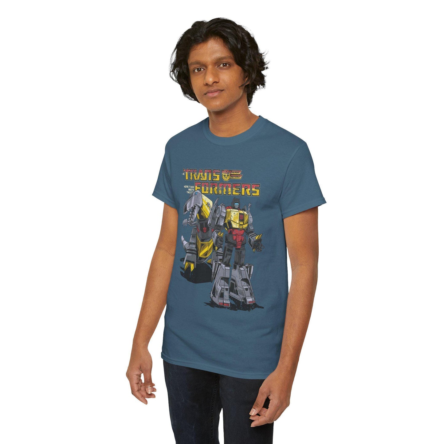 Vintage Transformers Parody T-Shirt | 80s Robot Graphic Tee