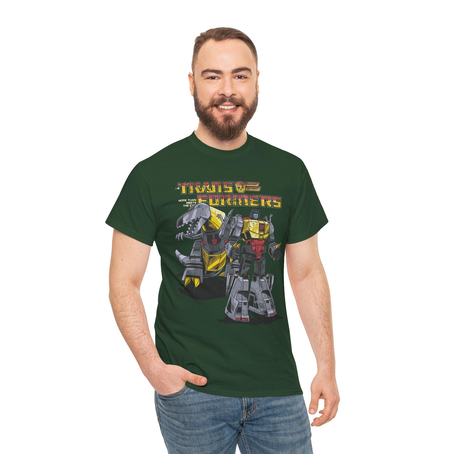 Vintage Transformers Parody T-Shirt | 80s Robot Graphic Tee