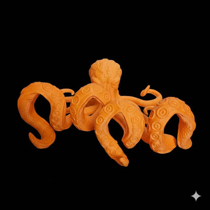 Octopus Headphone & Controller Holder: 3D Printed Gamer Decor