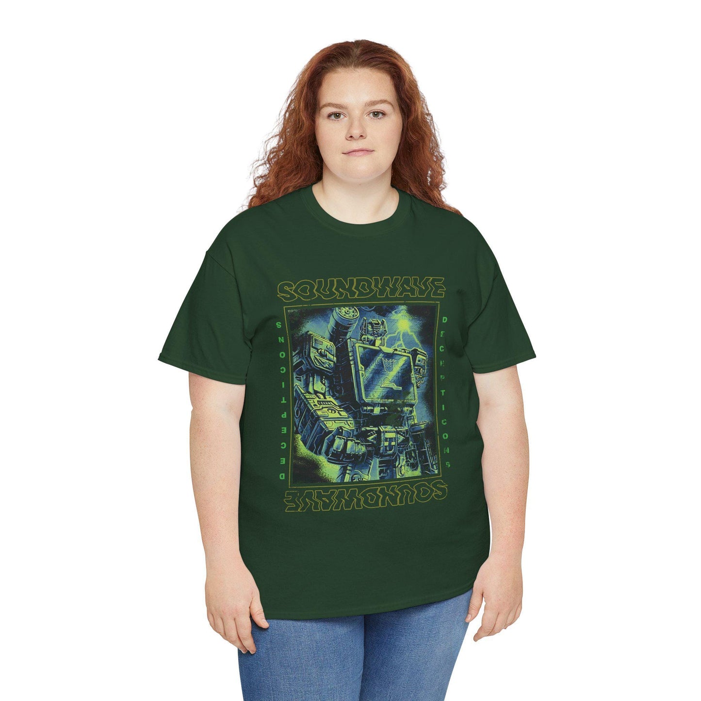Vintage Soundwave Shirt | Retro Transformers Decepticon Tee | Distressed 80s Cartoon Robot T-Shirt