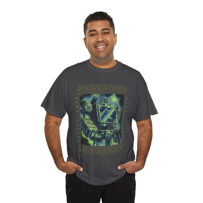 Vintage Soundwave Shirt | Retro Transformers Decepticon Tee | Distressed 80s Cartoon Robot T-Shirt